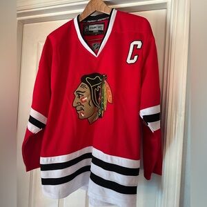 Premium “Toews” Blackhawk Jersey